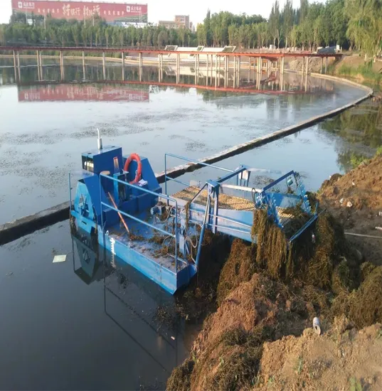 Aquatic Plant & Garbage Removing Stainless Salvage Ships